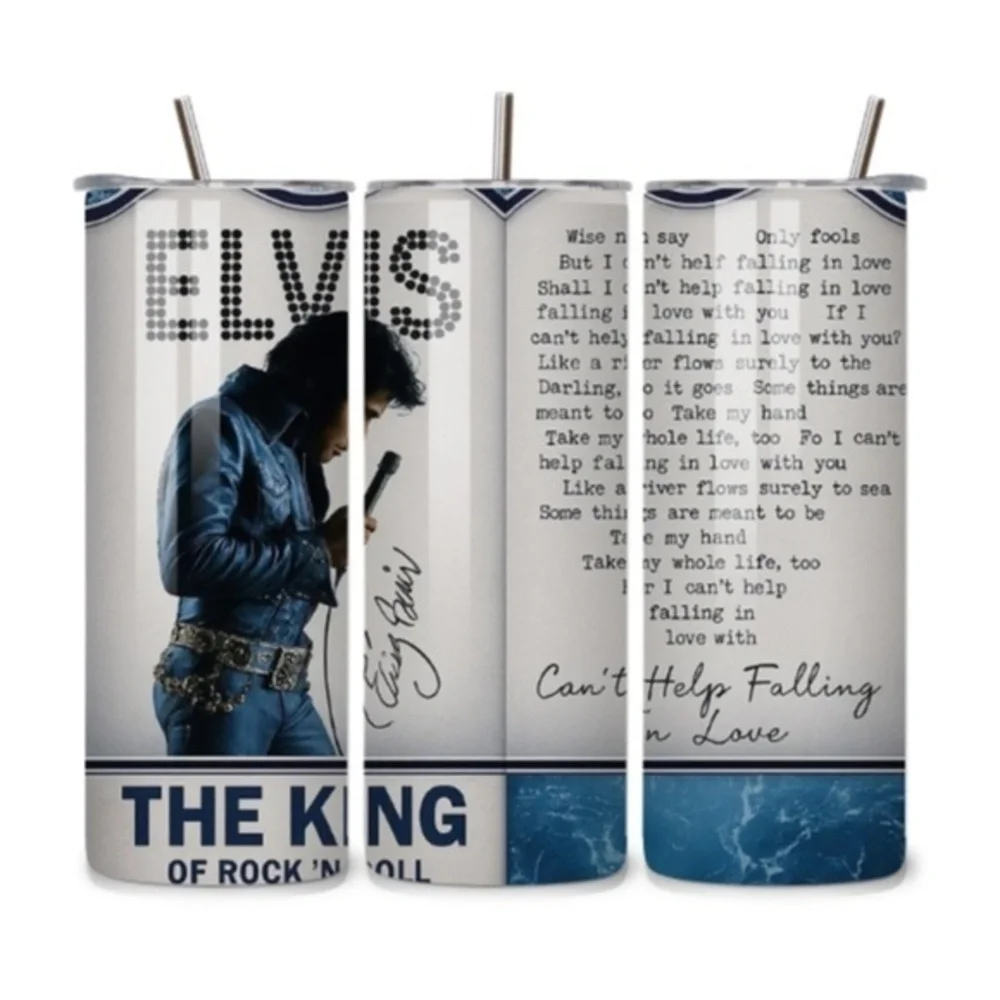 Elvis Presley 20oz Stainless Steel Tumbler